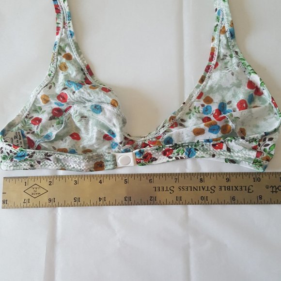 Geisa Youth Teenage or Size 1 Bikini Swim Wear 2 pieces Floral made in Spain - Picture 7 of 12